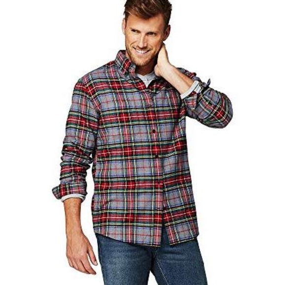Lands' End Other - Land's End Traditional Flannel Button Down Shirt